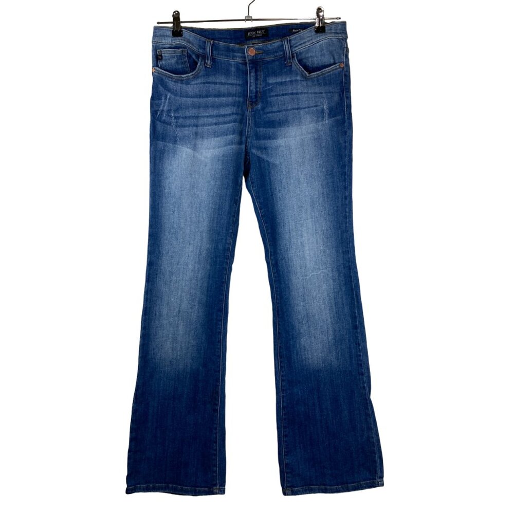 Judy Blue Womens Sz 15 / 32 Boot Cut Stretch Blue Jeans Comfort Casual